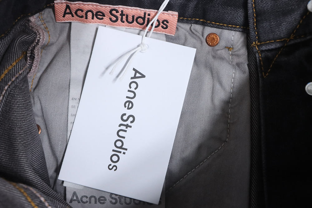 Acne Studios splash denim trousers