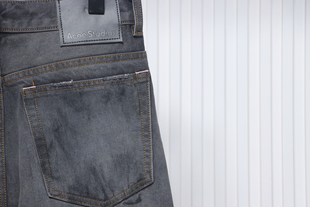 Acne Studios splash denim trousers