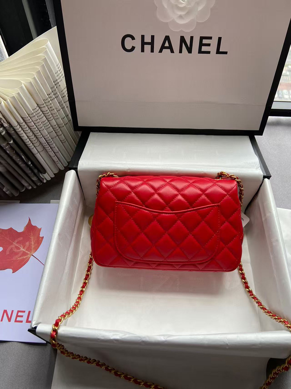 Chanel Flap Shoulder Bags AS1787 13*19.5*6cm