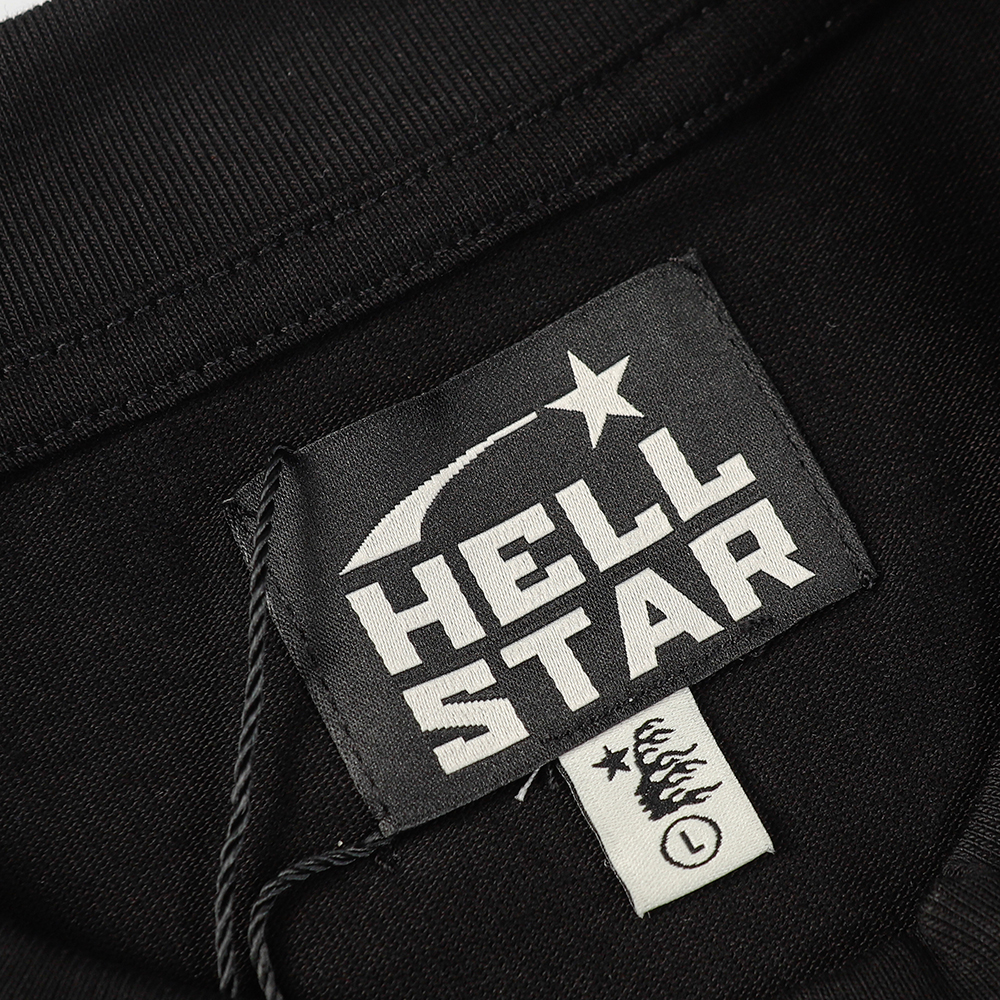 Hell Star Print Long Sleeve T-shirt
