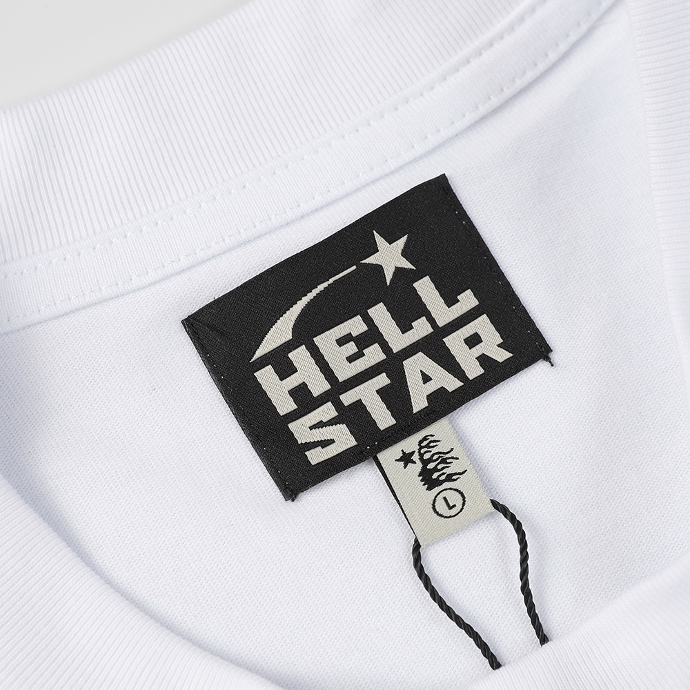 Hell Star Print Long Sleeve T-shirt