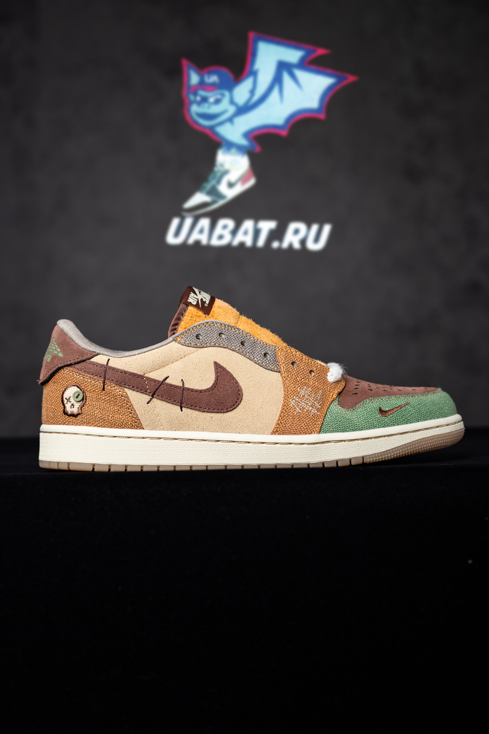 ZION WILLIAMSON X AIR JORDAN 1 RETRO LOW OG ''VOODOO''