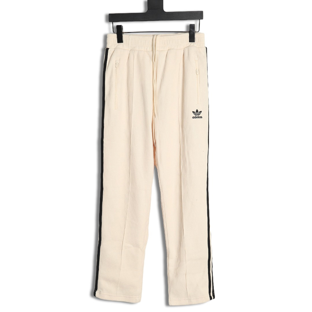 Adidas Logo Embroidered Side Stripe Vintage Sportswear Pants