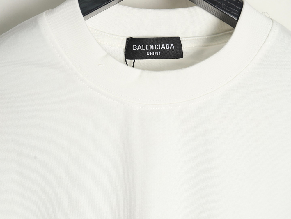 Balenciaga Small R Logo Print Short Sleeve T-shirt