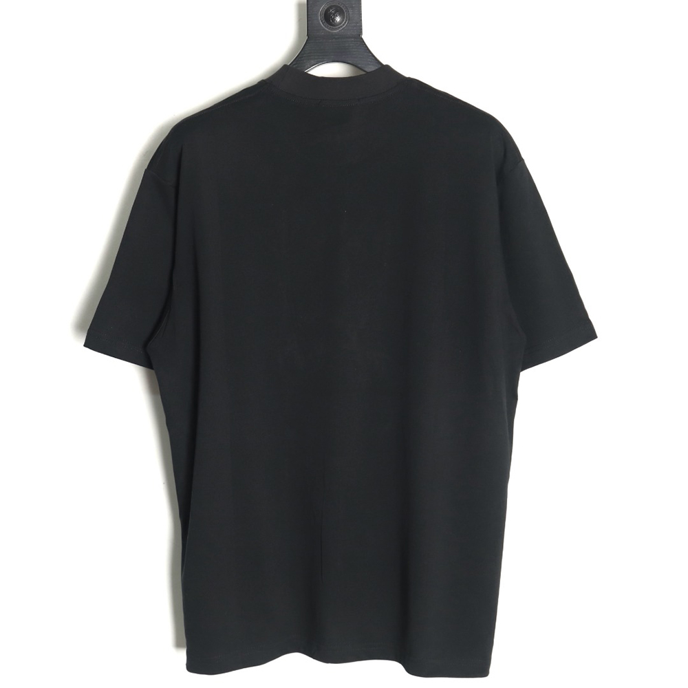 Balenciaga Small R Logo Print Short Sleeve T-shirt TSK1