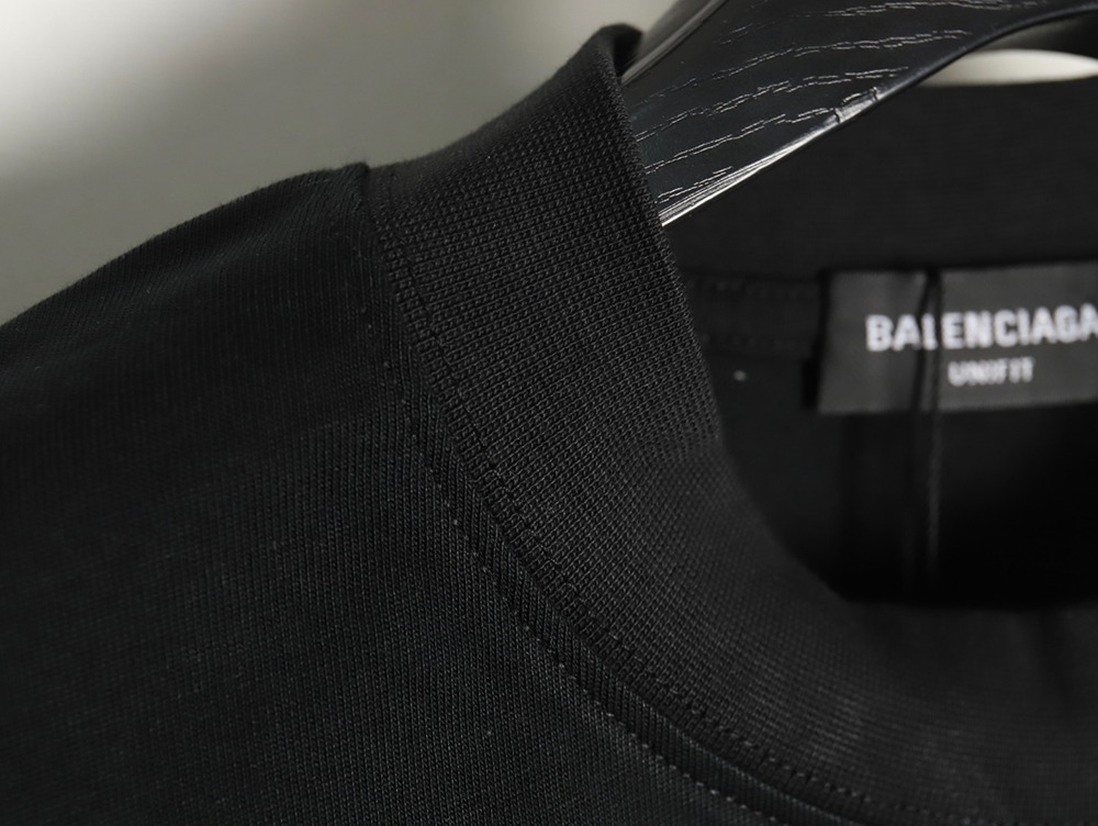 Balenciaga Small R Logo Print Short Sleeve T-shirt TSK1