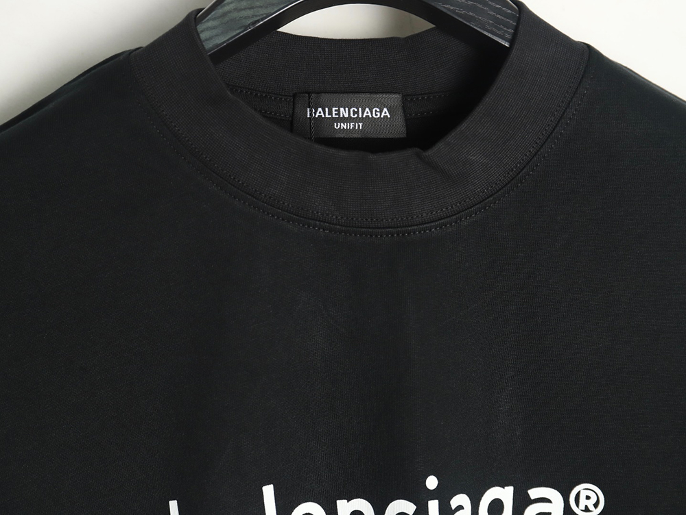 Balenciaga Small R Logo Print Short Sleeve T-shirt TSK1