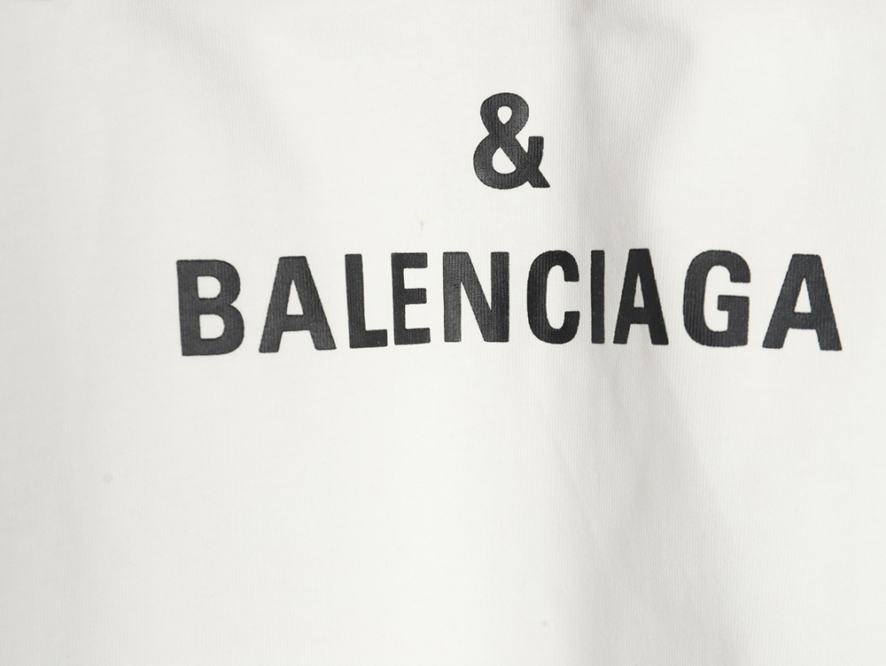 Balenciaga Valentine''s Day limited edition heart print short-sleeved T-shirt