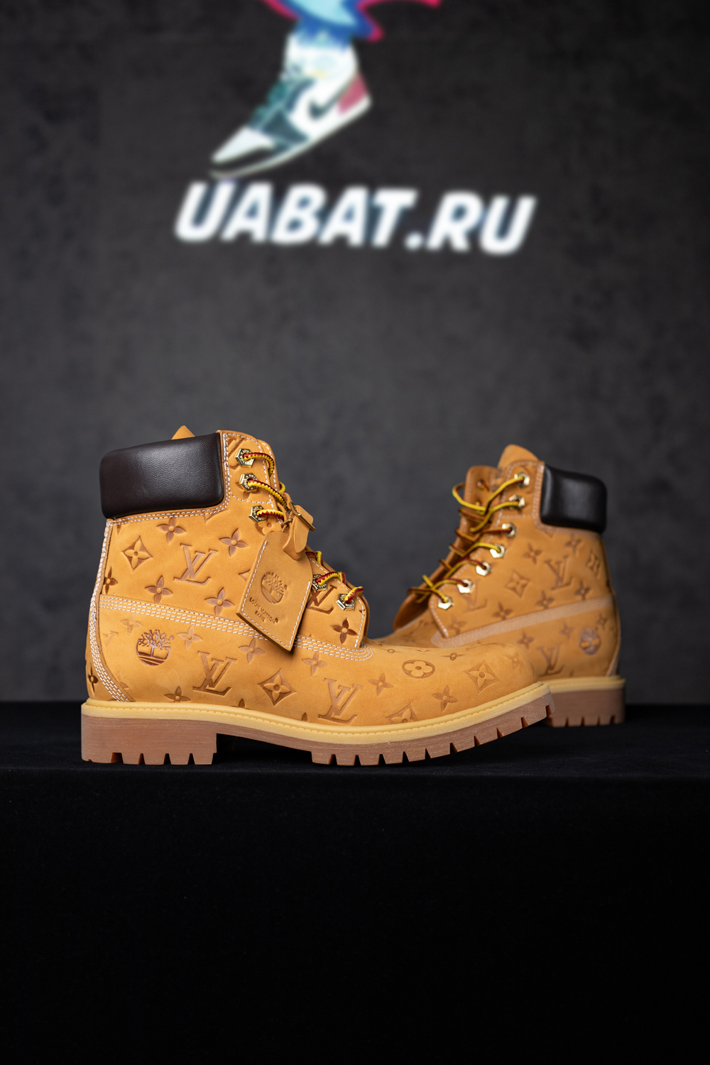 Louis Vuitton Timberland 6" Ankle Boot Wheat Monogram
