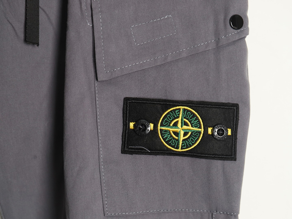 Stone Island Compass patch multi-pocket cargo trousers
