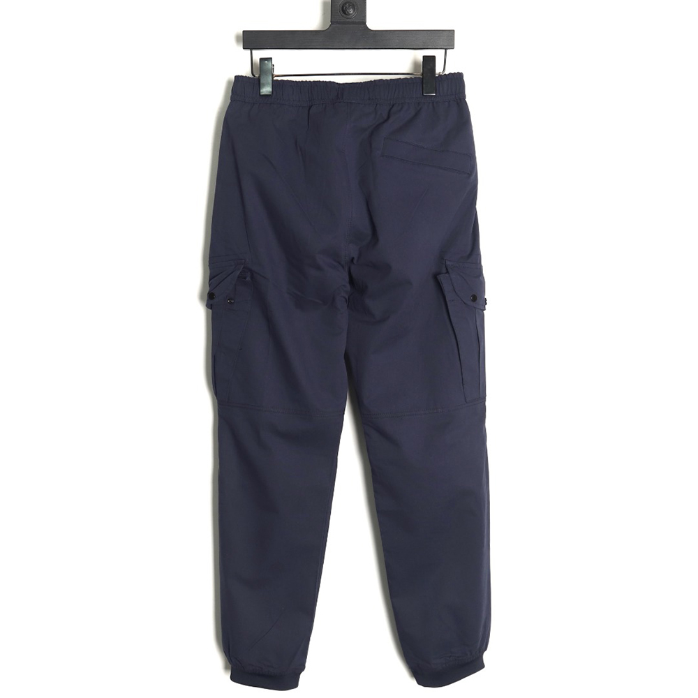 Stone Island Compass patch multi-pocket cargo trousers TSK2