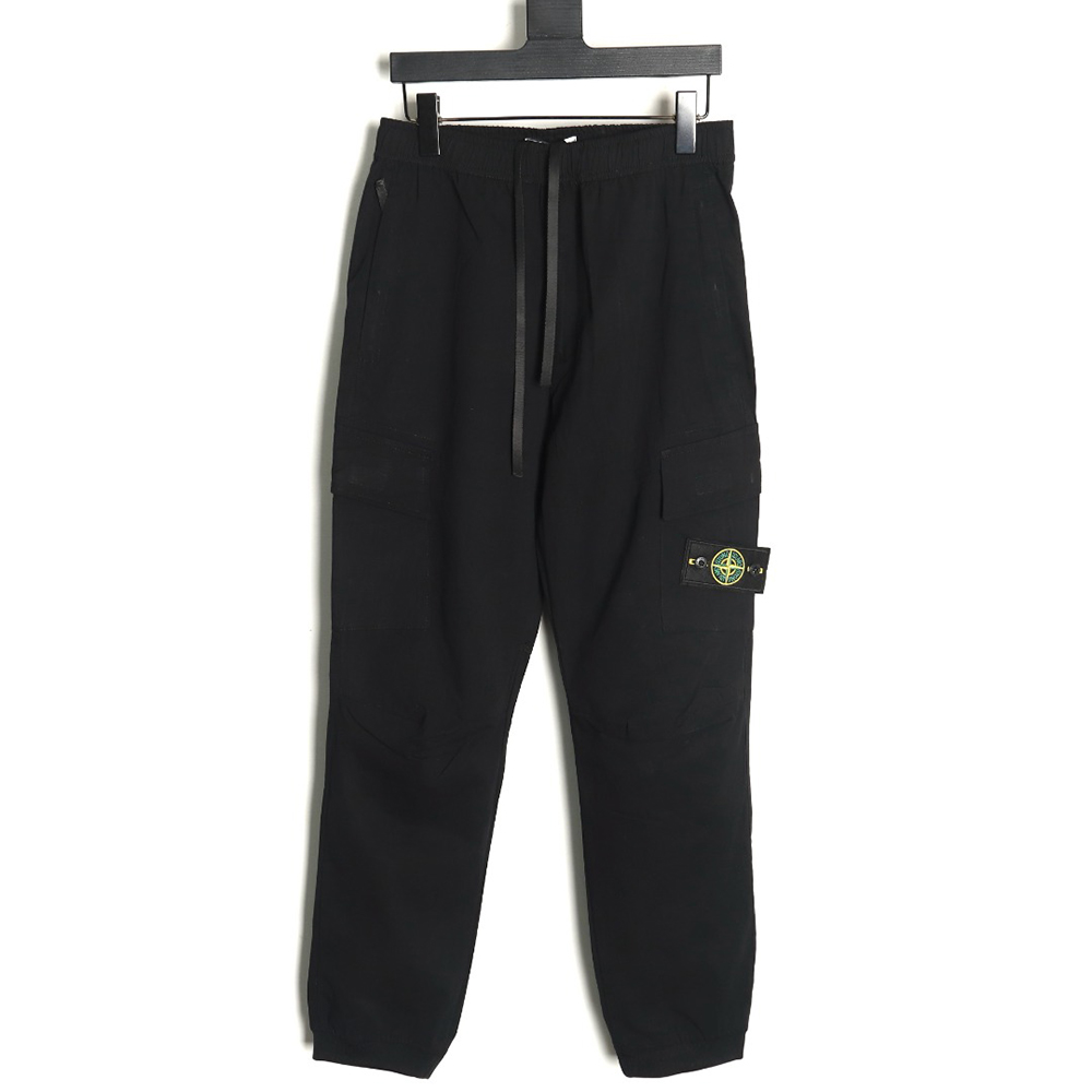 Stone Island Compass patch multi-pocket cargo trousers TSK3