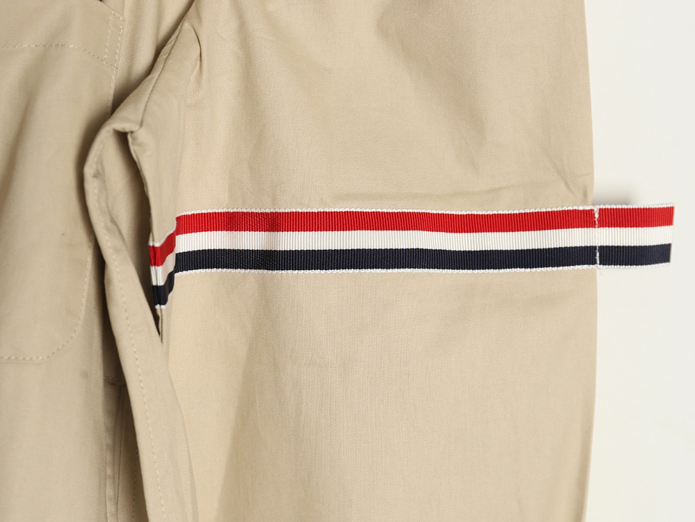 Thom Browne Double Sleeve Web Jacket Shirt