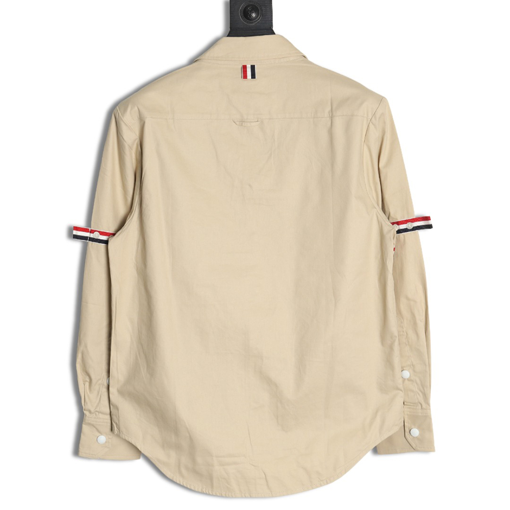 Thom Browne Double Sleeve Web Jacket Shirt