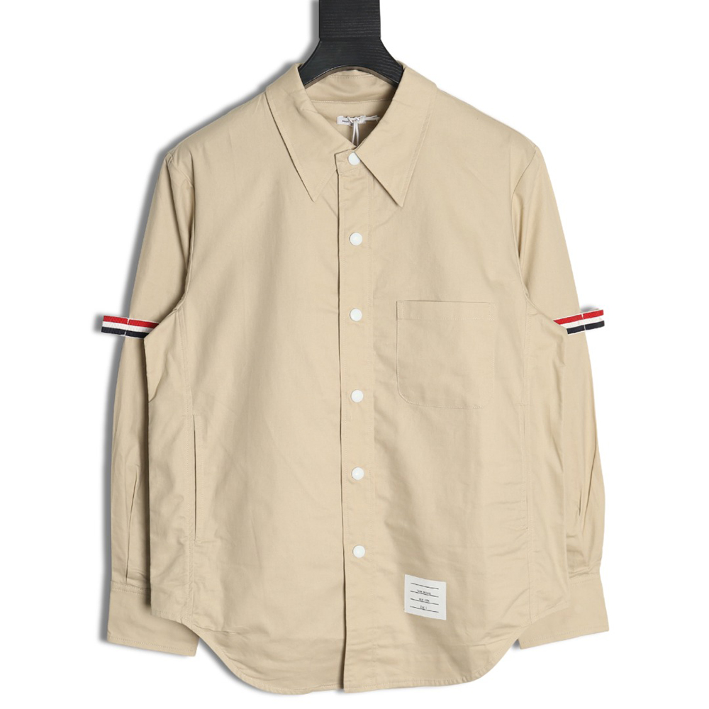 Thom Browne Double Sleeve Web Jacket Shirt