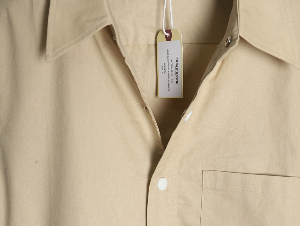 Thom Browne Double Sleeve Web Jacket Shirt