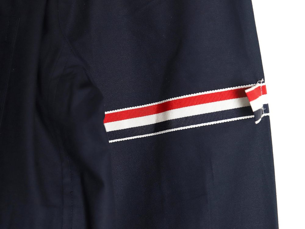 Thom Browne Double Sleeve Web Jacket Shirt TSK1