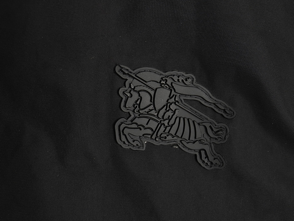 Burberry Check Reversible Button Hooded Jacket