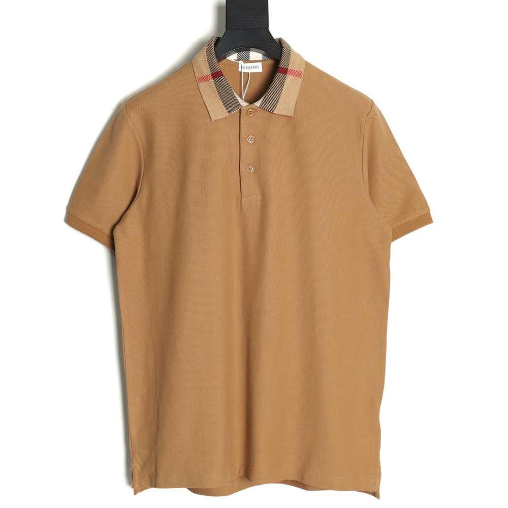 Burberry Classic Collar Check Short Sleeve Polo Shirt