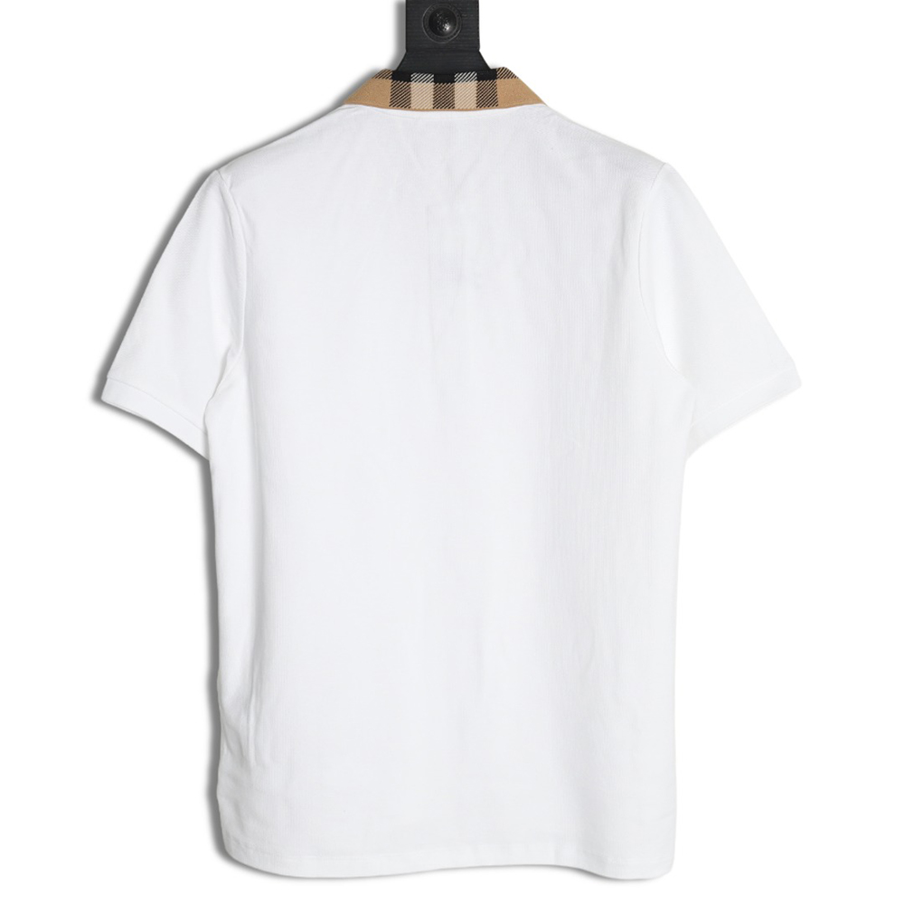 Burberry Classic Collar Check Short Sleeve Polo Shirt TSK2