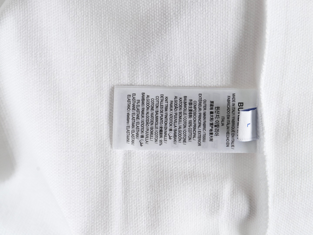 Burberry Classic Collar Check Short Sleeve Polo Shirt TSK2