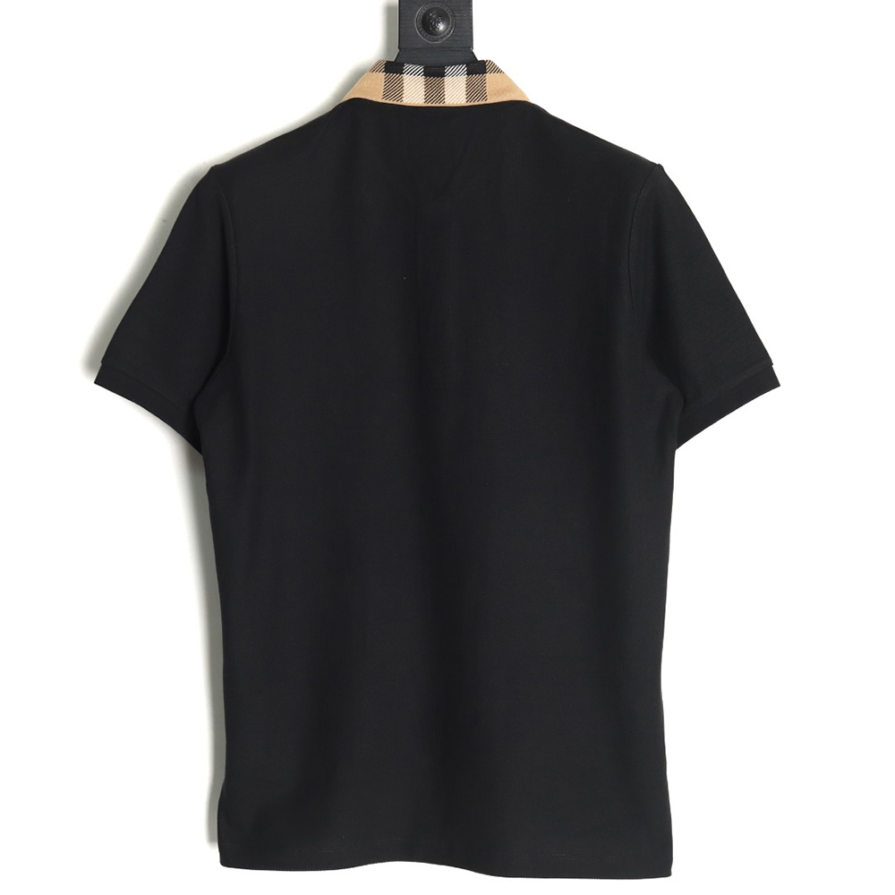 Burberry Classic Collar Check Short Sleeve Polo Shirt TSK4