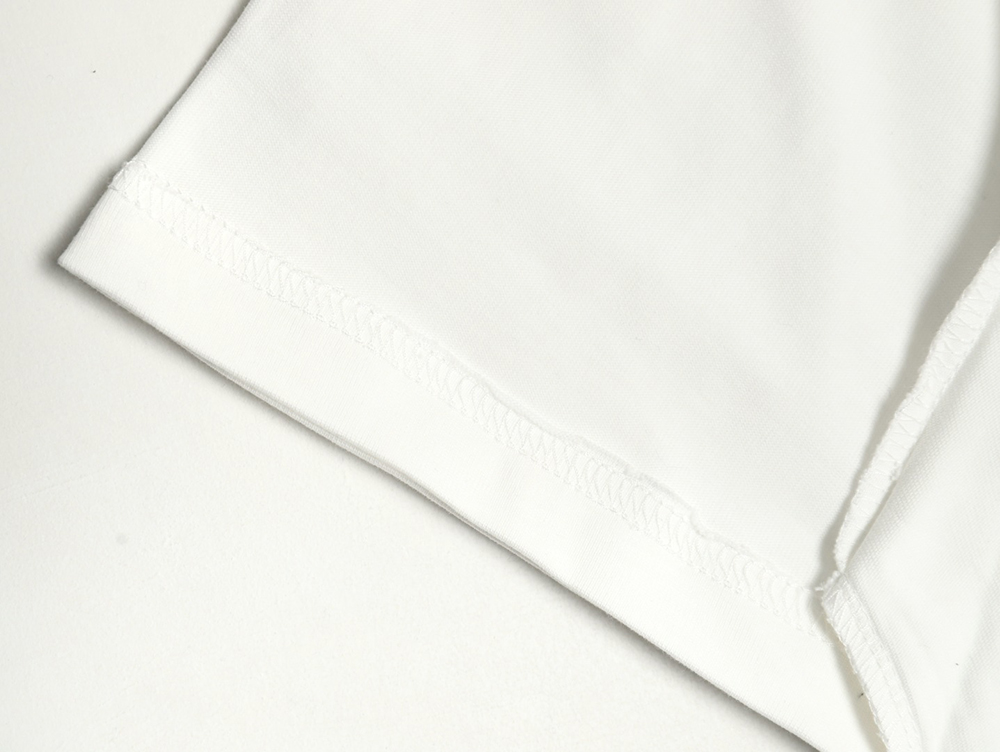 Balenciaga & Adidas co-branded embroidered short-sleeved T-shirt