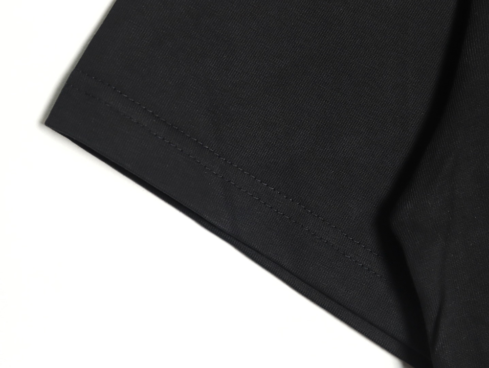 Balenciaga Lettering Embroidered LOGO Short Sleeve T-Shirt TSK1