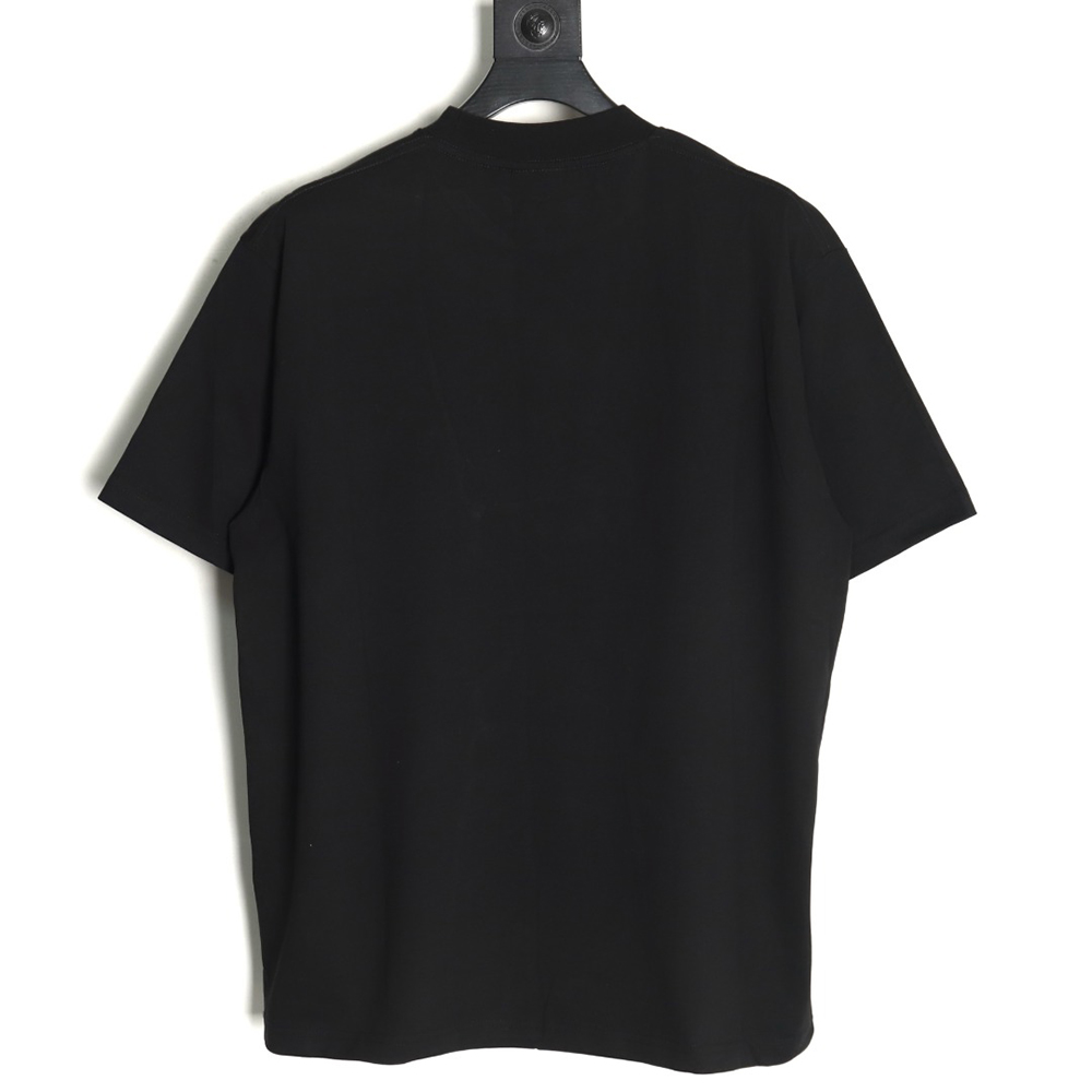 Balenciaga Lettering Embroidered LOGO Short Sleeve T-Shirt TSK1