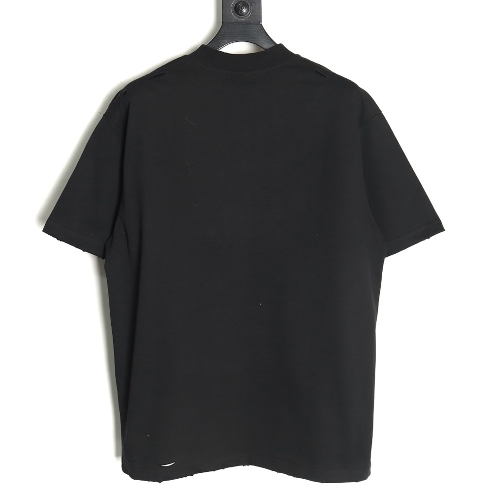 Balenciaga emoji print short-sleeved T-shirt TSK1