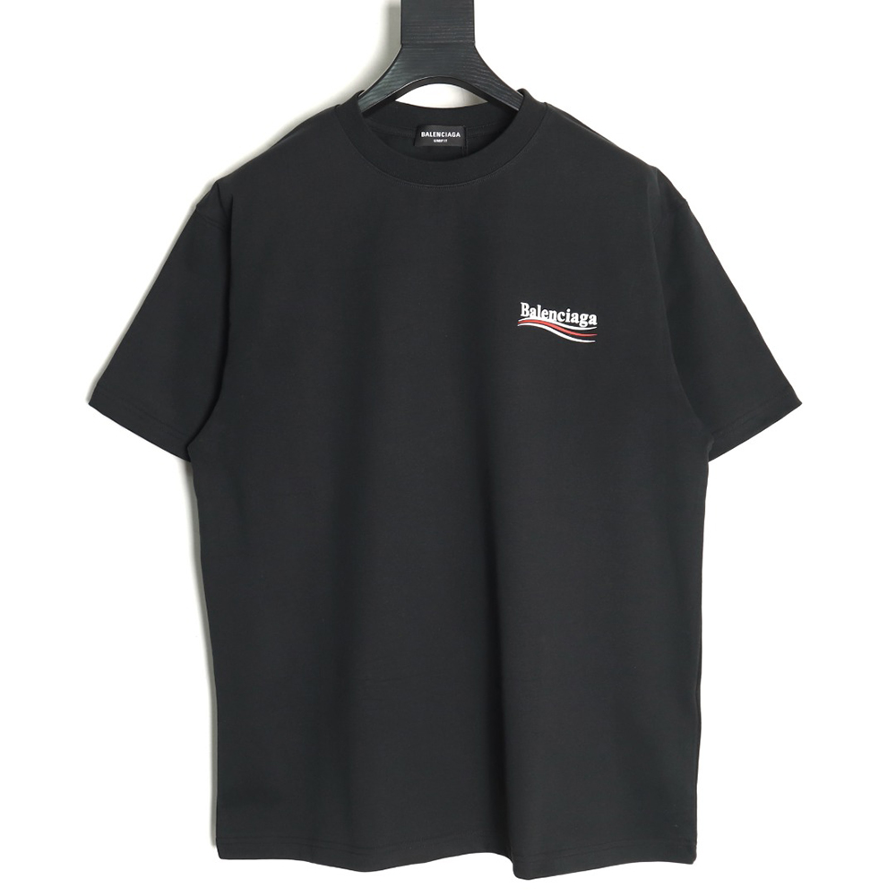 Balenciaga Coke wave print short sleeves TSK1