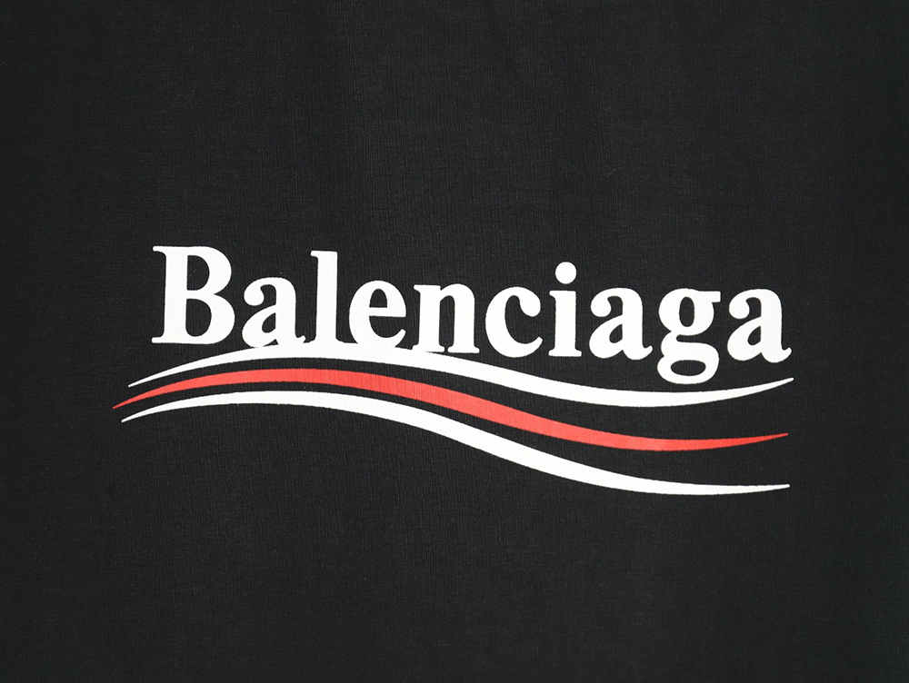 Balenciaga Coke wave print short sleeves TSK1