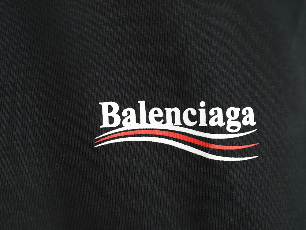 Balenciaga Coke wave print short sleeves TSK1