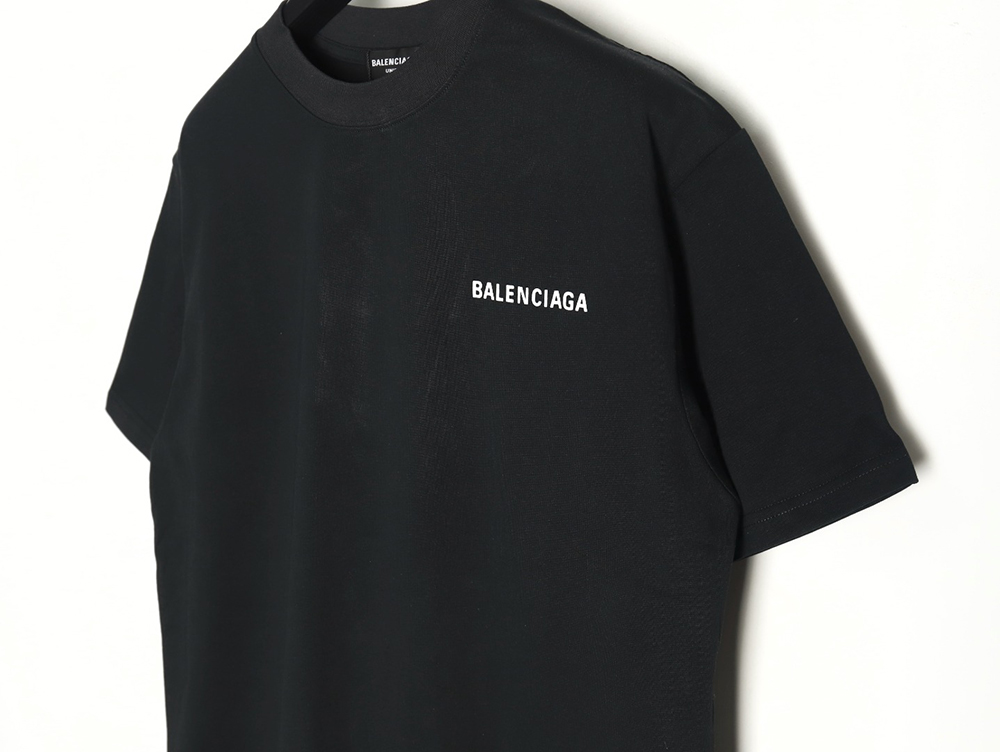 Balenciaga Letter Print Logo Short Sleeve TSK1