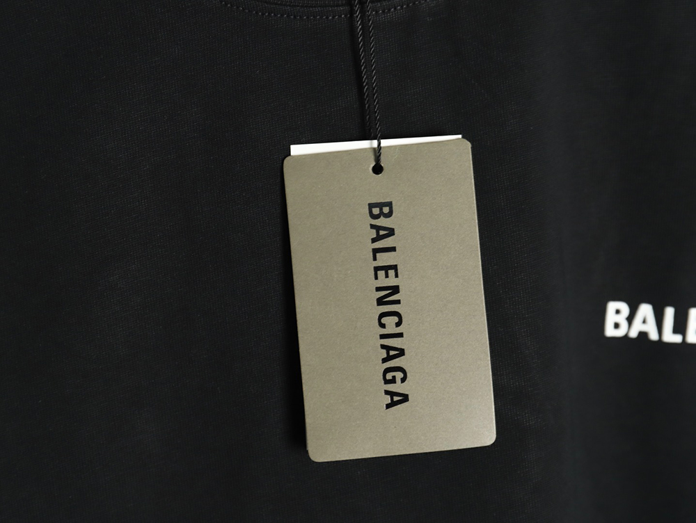 Balenciaga Letter Print Logo Short Sleeve TSK1