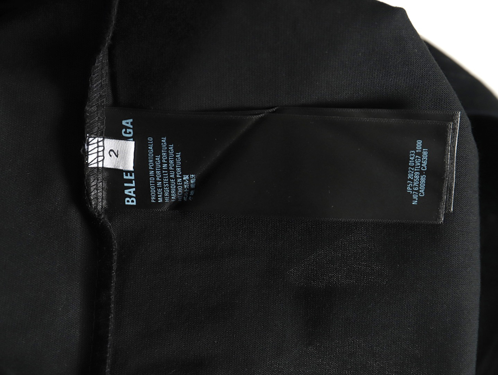 Balenciaga Letter Print Logo Short Sleeve TSK1