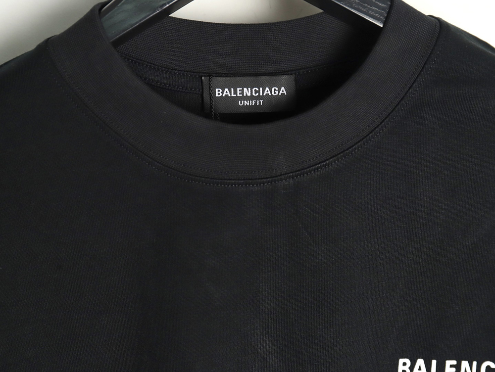 Balenciaga Letter Print Logo Short Sleeve TSK1