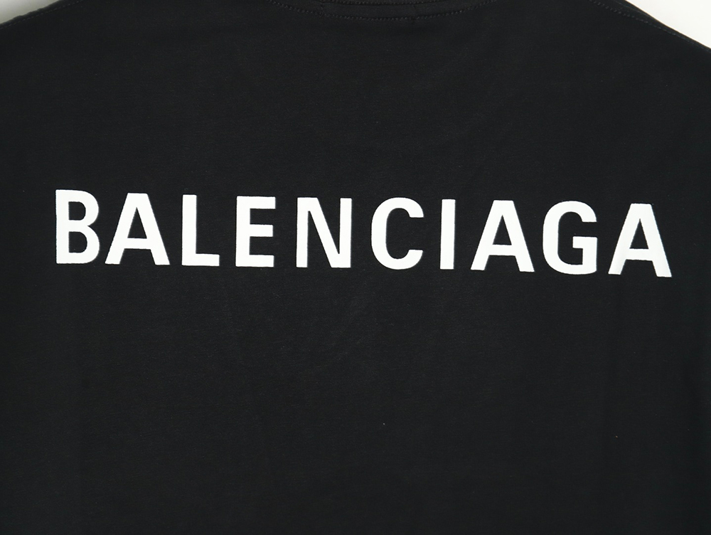 Balenciaga Letter Print Logo Short Sleeve TSK1