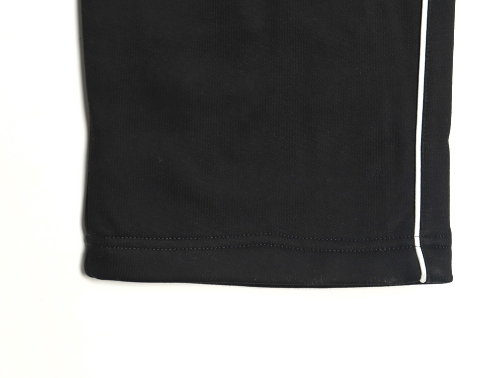 Dior round embroidery ribbon fleece trousers TSK1
