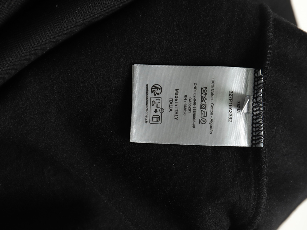 Dior Circular Embroidery Half Zip Stand Collar Sweatshirt TSK2