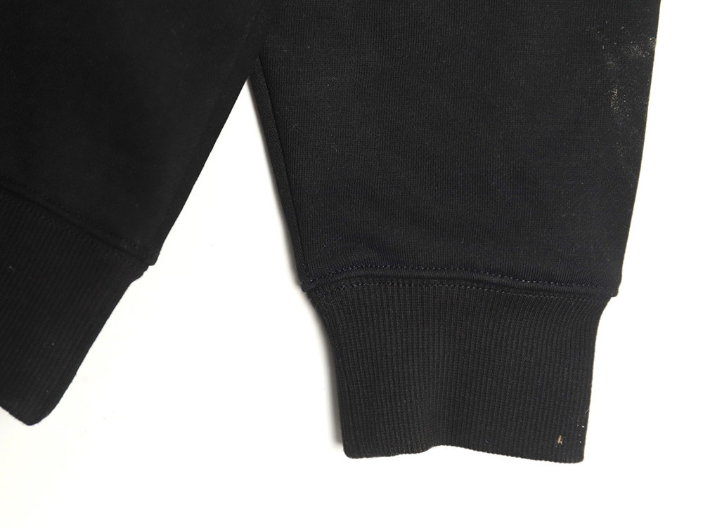 Dior Circular Embroidery Half Zip Stand Collar Sweatshirt TSK2