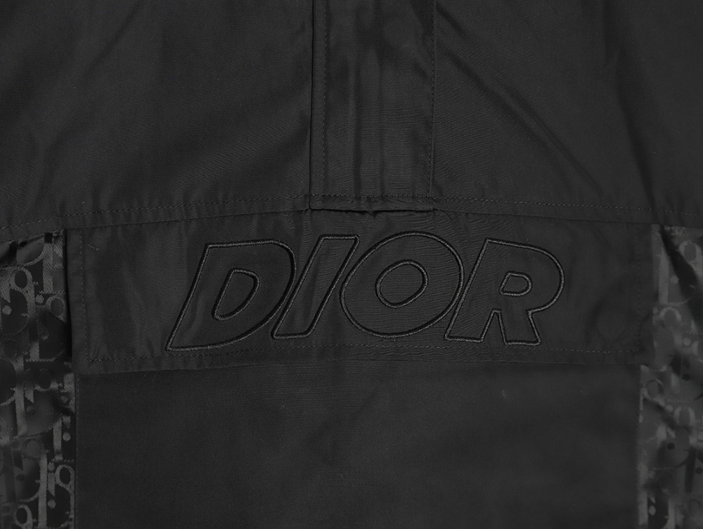 Dior half-zip embroidered all-over print jacket TSK1
