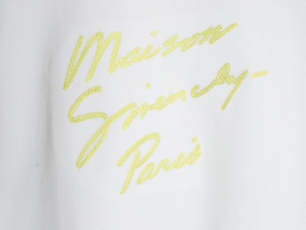 Givenchy embroidered letter logo short-sleeved T-shirt