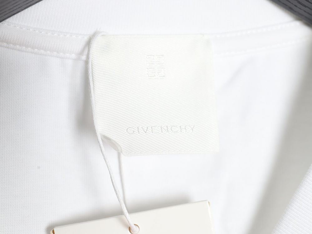 Givenchy embroidered letter logo short-sleeved T-shirt