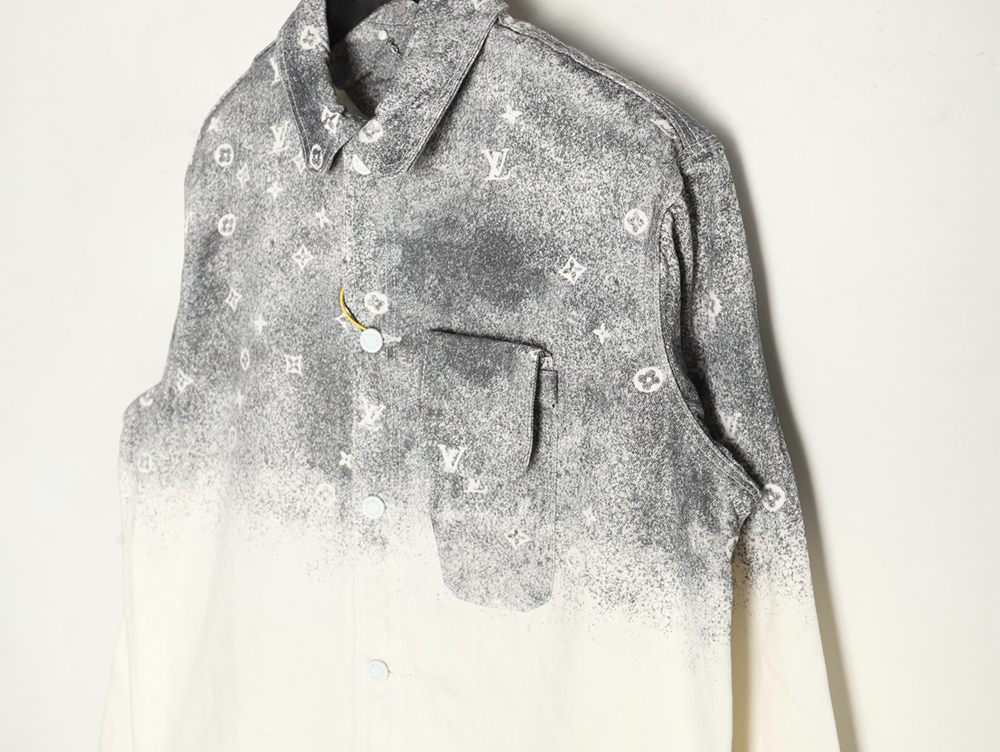 Louis Vuitton Gradient Starry Grey Denim Jacket
