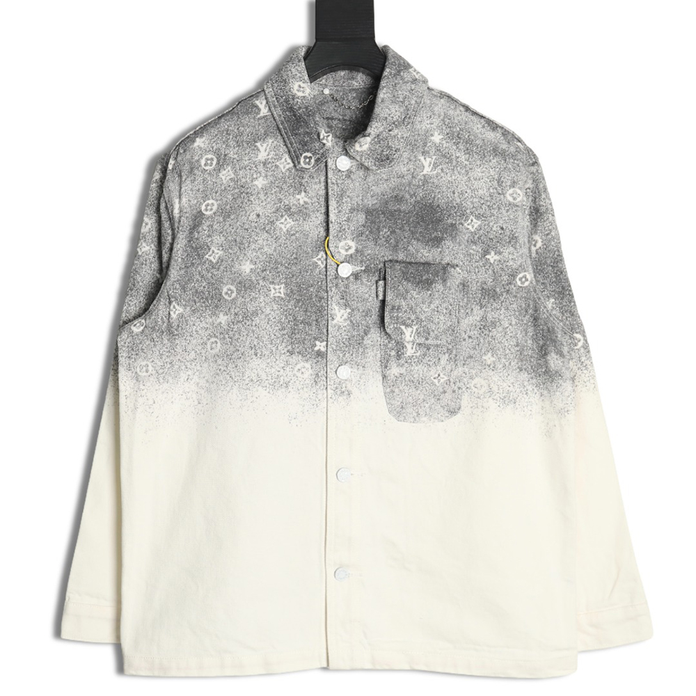 Louis Vuitton Gradient Starry Grey Denim Jacket