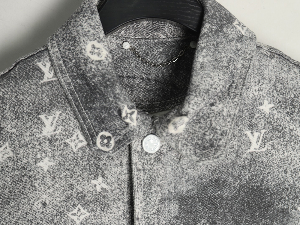 Louis Vuitton Gradient Starry Grey Denim Jacket