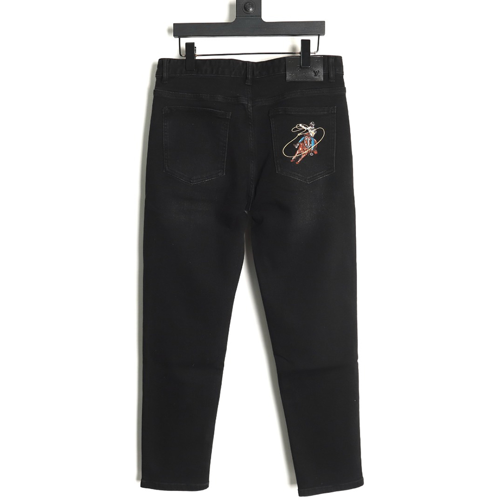 Louis Vuitton Pocket Western Denim Pants