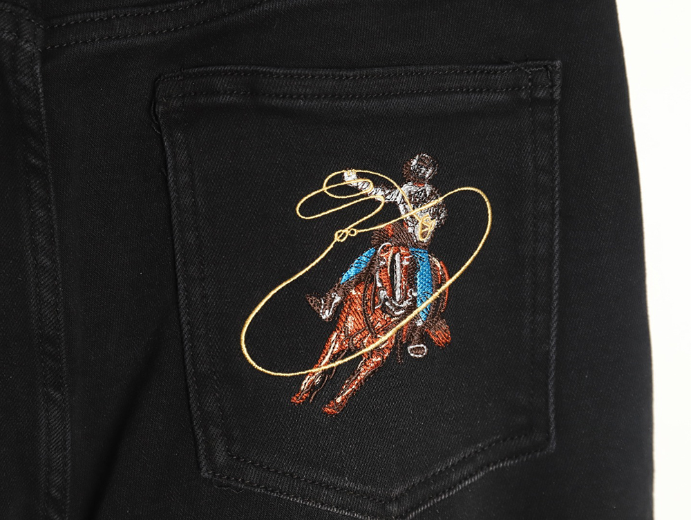 Louis Vuitton Pocket Western Denim Pants
