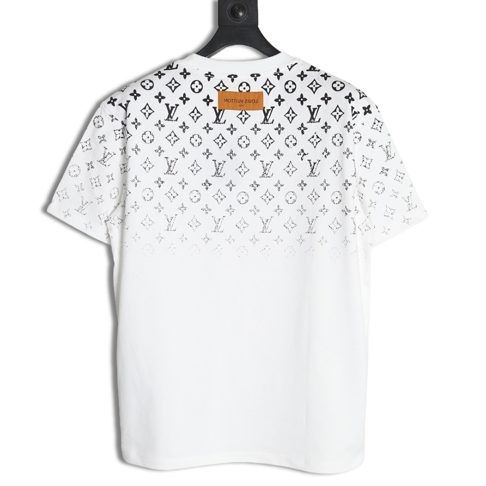 Louis Vuitton gradient full print monogram short-sleeved T-shirt